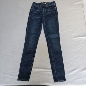 Madewell 10" high-rise skinny  Blue Women's Jeans size 26 Tall